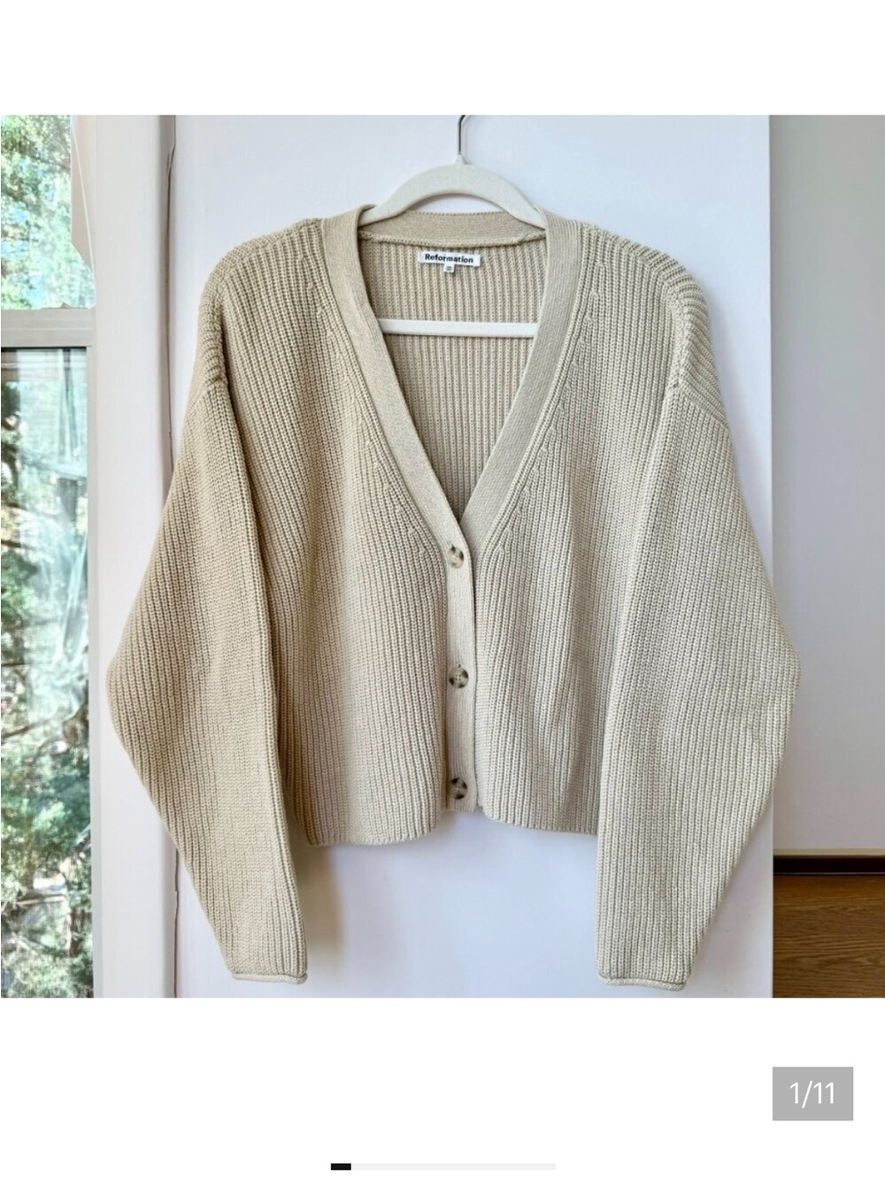 Reformation Jessa Cardigan